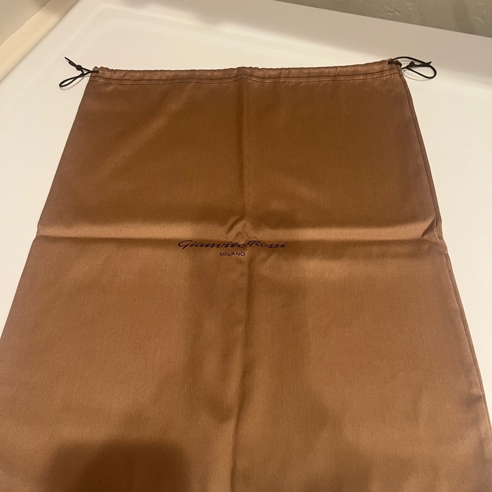 Gianvito Rossi Tan Dust Bag